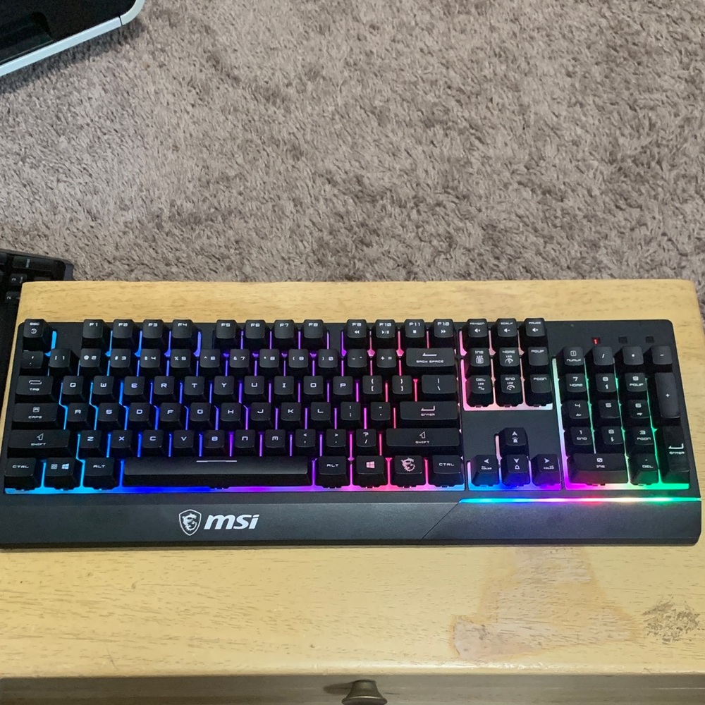 MSI Gaming Keyboard with RGB Lighting